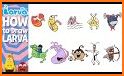 Coloring Cartoon World Larva related image