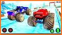 Monster Truck Snow Mountain Stunts Racing 2021 related image