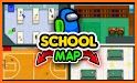 Amongus School Map Guide related image