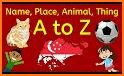 Learn ABC Phonics Name Place Animal Things & Games related image