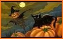 Dark Halloween Cat Theme related image