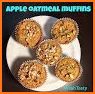 Apple Raisin Oat Muffins Whole Grain Baking Recipe related image