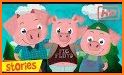 "The three little pigs" tale related image