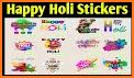 Holi GIF : Holi Stickers For Whatsapp related image