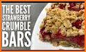 Strawberry Crumble Bars related image