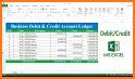 Credit Debit- Customer Credit Ledger, Cashbook related image