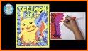 Pokemon coloring book by fans related image