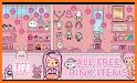 Cute Pink toca boca Life World walkthrough related image