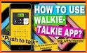 Walkie-talkie - COMMUNICATION related image