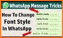 Chat Style - Stylish Fonts & Keyboard for Whatsapp related image