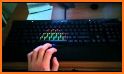 Rainbow Raindrop Fast Typing Keyboard related image