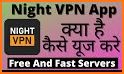 night lightning vpn related image