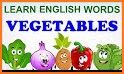 Fruits and Vegetables-Learning, phonics, quiz related image