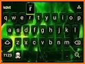 Burning Purple Skull Keyboard Theme related image