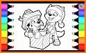 Patrol Coloring Pages Game related image