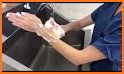 Washing hands related image