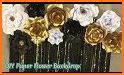 Glitter Golden Rose Theme related image