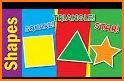 Meet the Shapes Flashcards (Spanish) related image