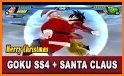 Santa clause & super Sonic christmas related image