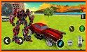 Lion Robot Car Games: Robot Car Transforming Games related image