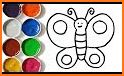 Butterflies Coloring Books related image