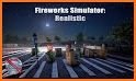 Fireworks simulator of fireworks. related image