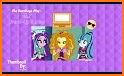 Dress Up Dazzlings Girls  Game related image