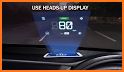 GPS Speedometer HUD Display : Speed Limit Alerts related image