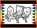 How To Color Pj Masks Coloring Game related image