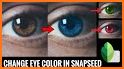 Eye lenses | Eyes Color Changer: Edit photos related image