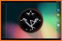 Steel clock widget -Me Clock related image