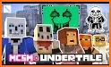 Skins Undertale For MCPE related image