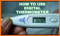 Room Temperature : Thermometer for fever related image