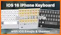 Keyboard iOS 16 - Emojis related image