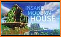 Mountain Modern House Map For MCPE related image