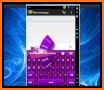 Purple Light Black Keyboard Theme related image