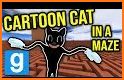 Angry Cartoon Cat Craft Escape Map related image