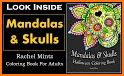 Skulls Coloring Book related image