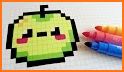 Fruit Pixel Art related image