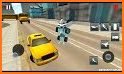 Flying car robot flight drive simulation game 2019 related image