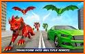 Lion Robot Car Game 2021 – Flying Bat Robot Games related image