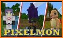 Mod Pixelmon BE Combat System for Minecraft PE related image