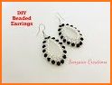 Beaded Earrings Tutorial related image