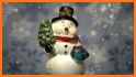 Xmas Wallpaper Snowman Snow Globe Theme related image