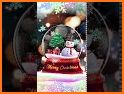 Xmas Wallpaper Snowman Snow Globe Theme related image