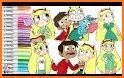 Coloring Star VS The Forces Of Evil related image