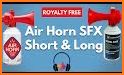 Loud Air Horn Sound Effect Button related image