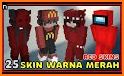 Red Girl Skin for Minecraft related image