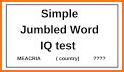 Word Jumble related image