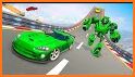 Polar Bear Robot Transform: Robot car game related image